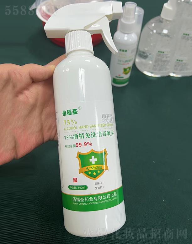 �θ�ʥ75%�ƾ���ϴ�������F 500ml